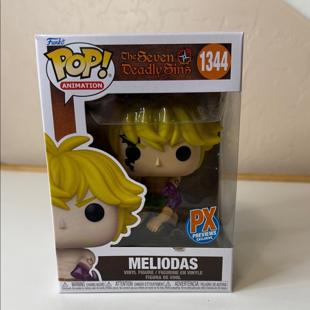 Funko Pop Meliodas with Yellow Hair